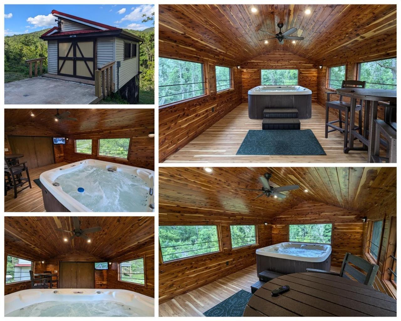 Red Roof Mountain Cabin With Starlink Internet! Stanley エクステリア 写真